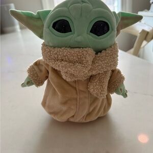 Star Wars Grogu Green and Tan Plush Figure